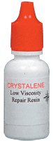 Crystalene High Viscosity Pit Fill Resin.